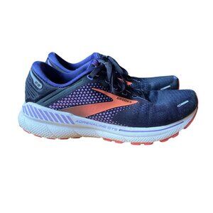 Brooks Adrenaline GTS 22 Sneakers. Women’s Size 9. Color Black/Purple/Coral.